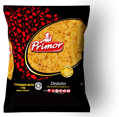Fotografía de referencia: Pasta Primor · Dedales