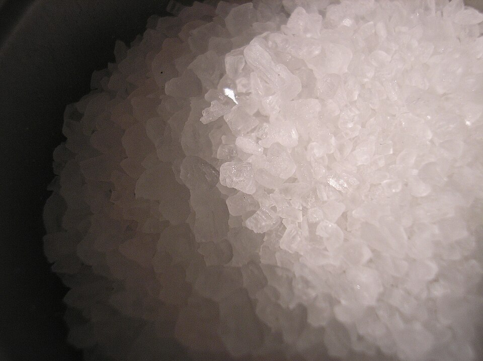 Fotografía de referencia: Sal gruesa industrial · saco de 20 kg
